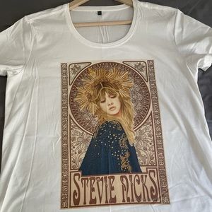 NWOT Stevie Nicks Rock Tee Shirt T Large Cotton